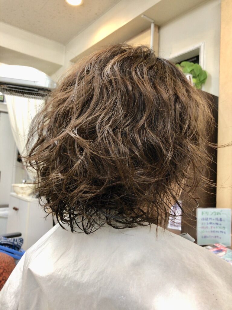 カット+パーマ+髪質改善トリートメント