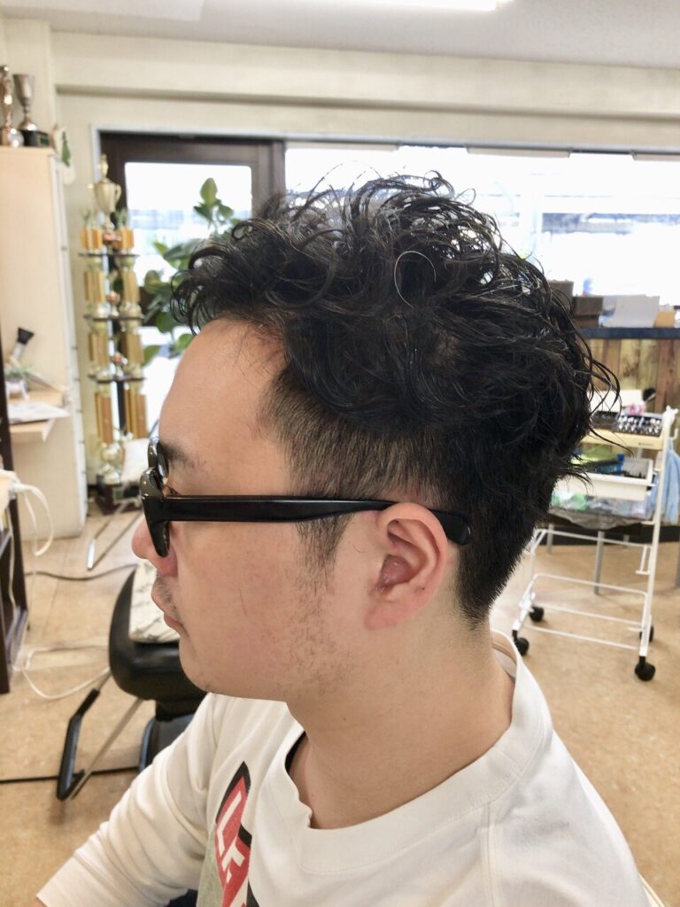 カット+パーマ